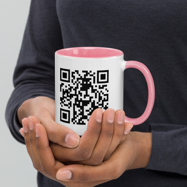 Mug - Logo & QR (inside color)