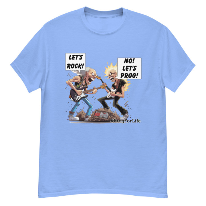 T-Shirt - Lets rock, no lets prog