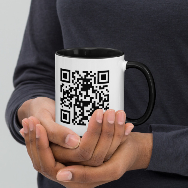 Mug - Logo & QR (inside color)