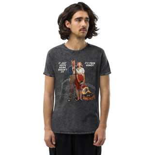 T-shirt - It just keeps going (denim)