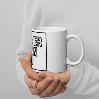 Mug - Logo & QR (white)