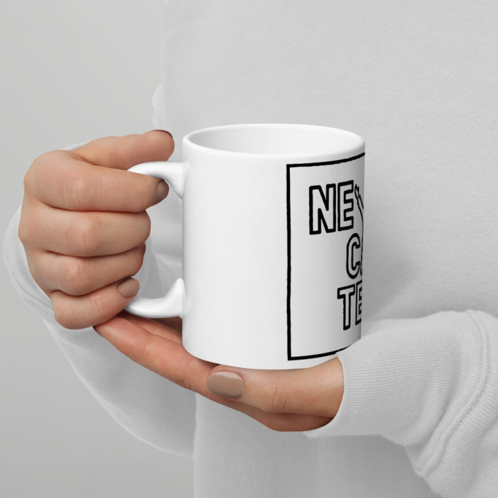 Mug - Logo & QR (white)